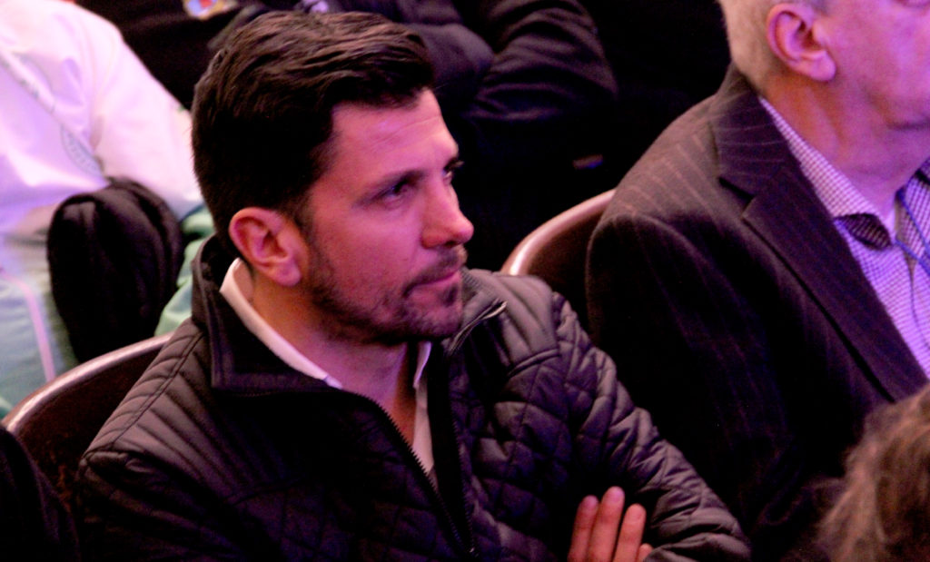 Juan Pablo Brey, secretario de Deportes de la CGT. Foto: Sonido Gremial