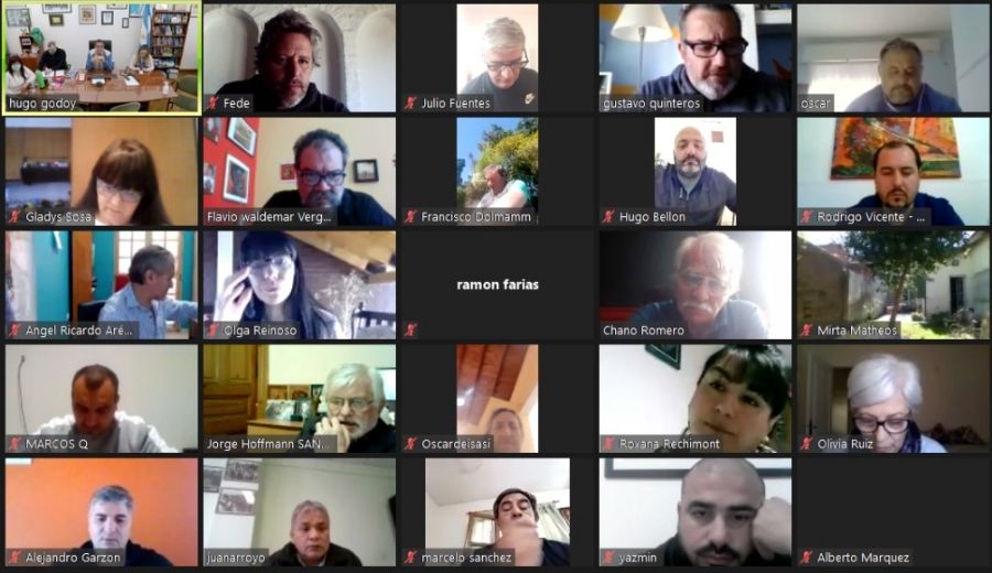 Reunión del Consejo Directivo nacional de ATE.-