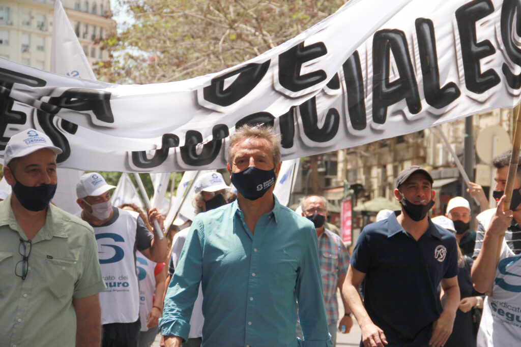 Jorge Sola, secretario general del SSRA. Foto: Sonido Gremial