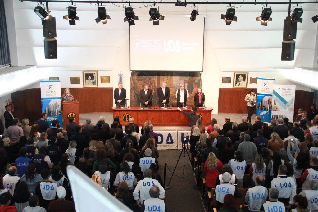 Jaime Perczyk en la CGT (Sonido Gremial)