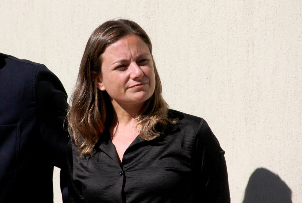 Vanesa Siley -FESITRAJU-. Foto: Sonido Gremial